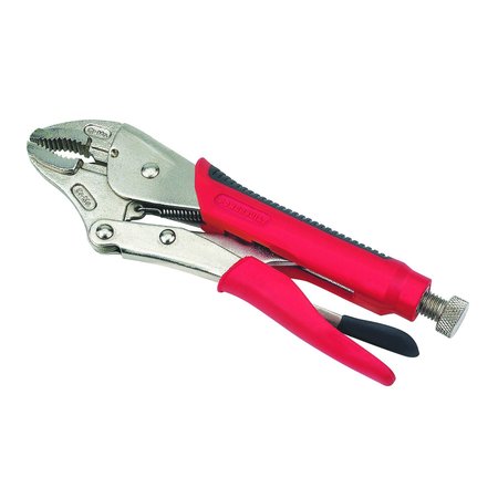 POWERBUILT 10" Curved Jaw Locking Pliers with Inj Hndl 646540